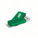 Swivel USB - Green/Green - 16GB (Sold in sets of 20)